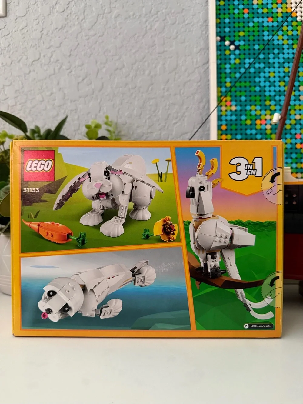 New & Sealed LEGO Creator White Rabbit Building Set (31133)